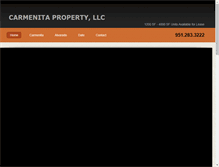 Tablet Screenshot of carmenitabusinesspark.com